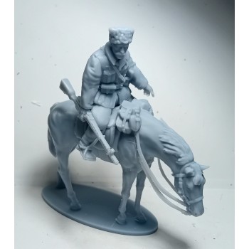 1/32 Cossacks mounted on horse WW2